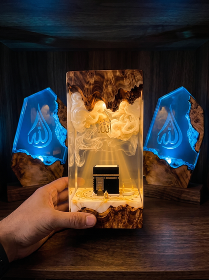 Kaaba Resin Lamp 15 x 10cm